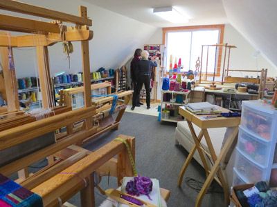 Jan Russell studio inside