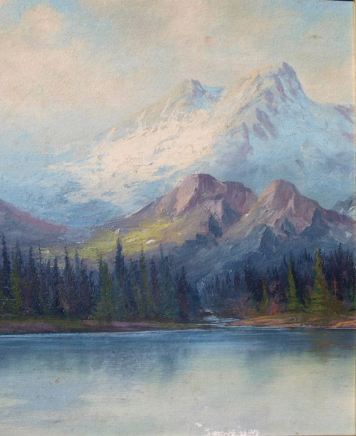 Alaska scene by Vic Sparks